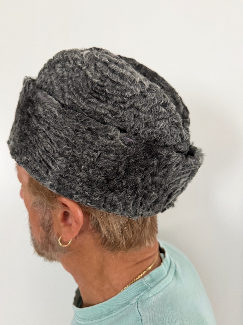 Distinctive Insulated Karakul Jinnah Cap by Churchill